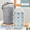 nordic blue - 4 layers with cutlery & bag
