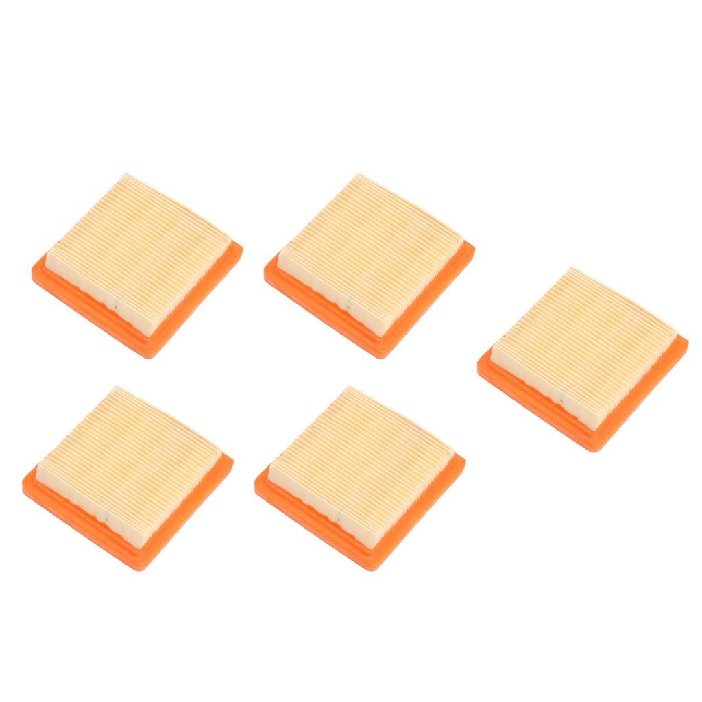 5 Stück Trimmer Luftfilter Paneelfilterpapier Trimmer Luftfilter Ersatz für Stihl FS91 Garten