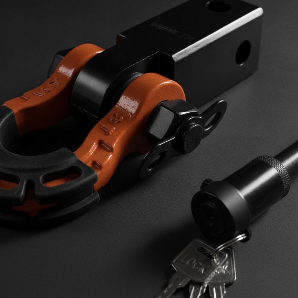 Lockable Tow Arm with Lock | Curved Shackletypehitch, Towing Keys,
