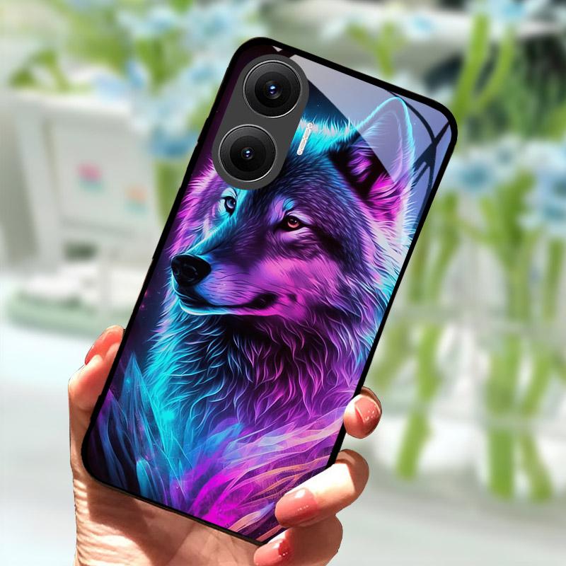 Для Xiaomi Poco F7 5G Чохол Захисне Скло Захист Камери Чохол для Телефону Для Pocophone Poco F 7 PocoF7 Задня Кришка Coque Fundas