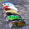 Sougayilang 5 st Crankbaits Fiskebete Minnow Fiske Lure Age Fiske Hårt Lure