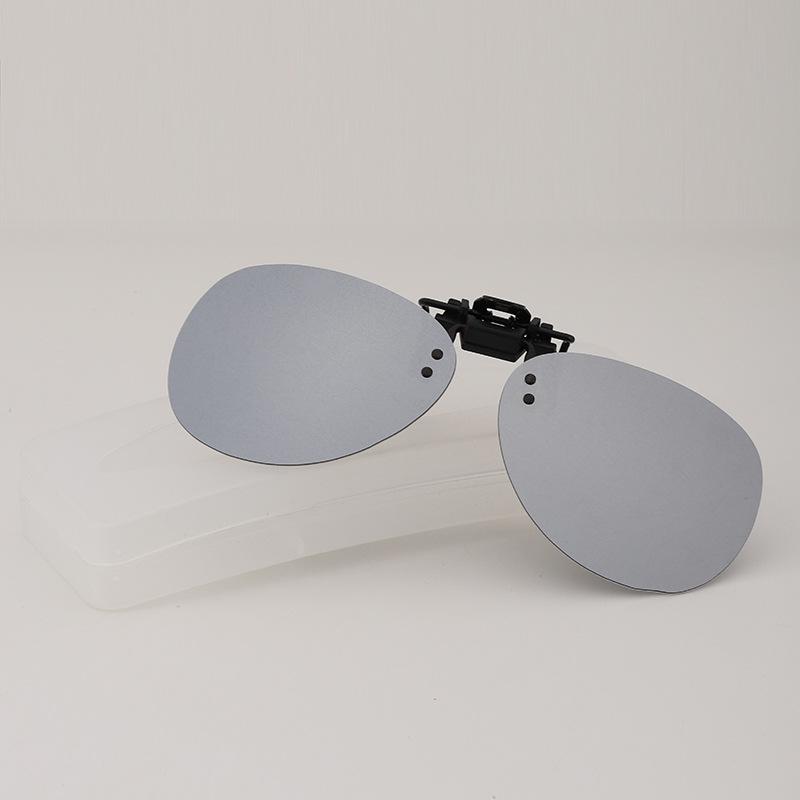 JYL TS Removable Clip On Sunglasses Polarized UV Protection For Driving 1225Sun0021