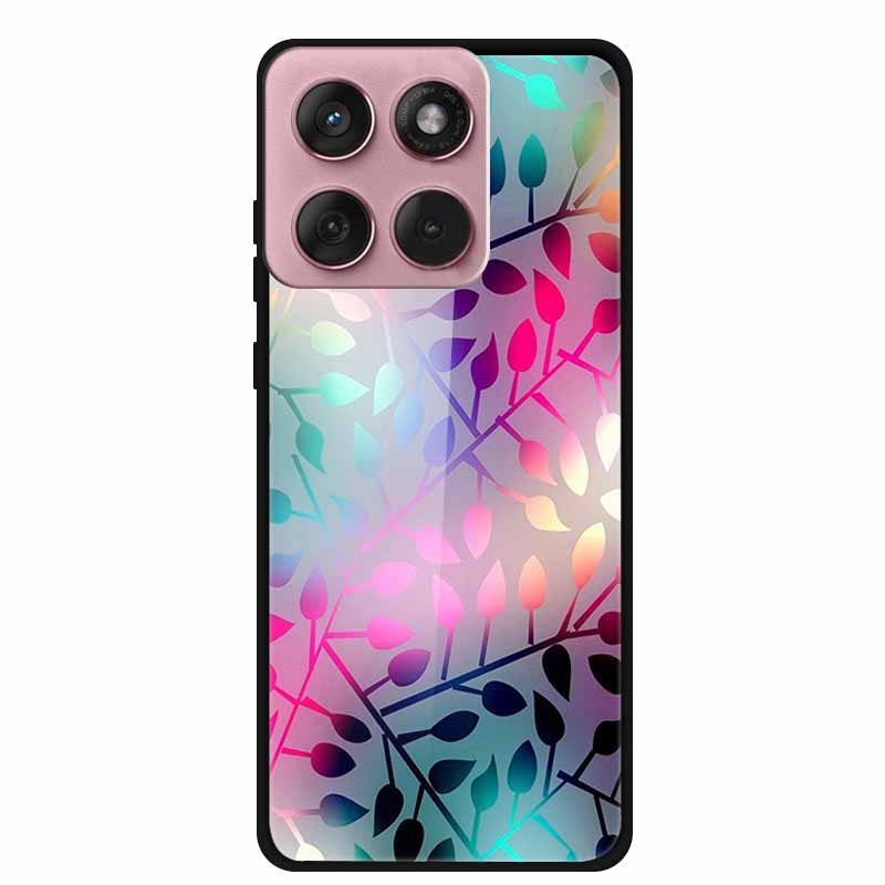 For Motorola Edge 60 60s 5G Case Hard Back Cover Tempered Glass Case For Motorola Edge 60 Fusion Phone Case Soft TPU Bumper Para