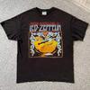 Led Zeppelin Shirt, Led Zeppelin Tour 77 Black Reprint T-shirt Unisex S-5XL