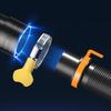 RV Water Hose Camping Water Hose Trailer Waste Pipe Expandable Sealing Waste Water Hose for Lawn Marine Camping Travel Trailer