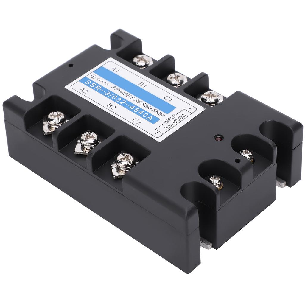 3 Phase Solid State Relay SSR3 D4840 40A DCAC 480V Distribution Control Equipment