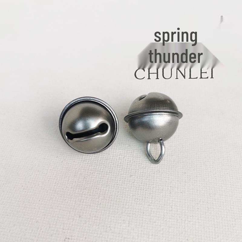 22mm Tiger Mouth Unplated Iron Bell for Pet Collars