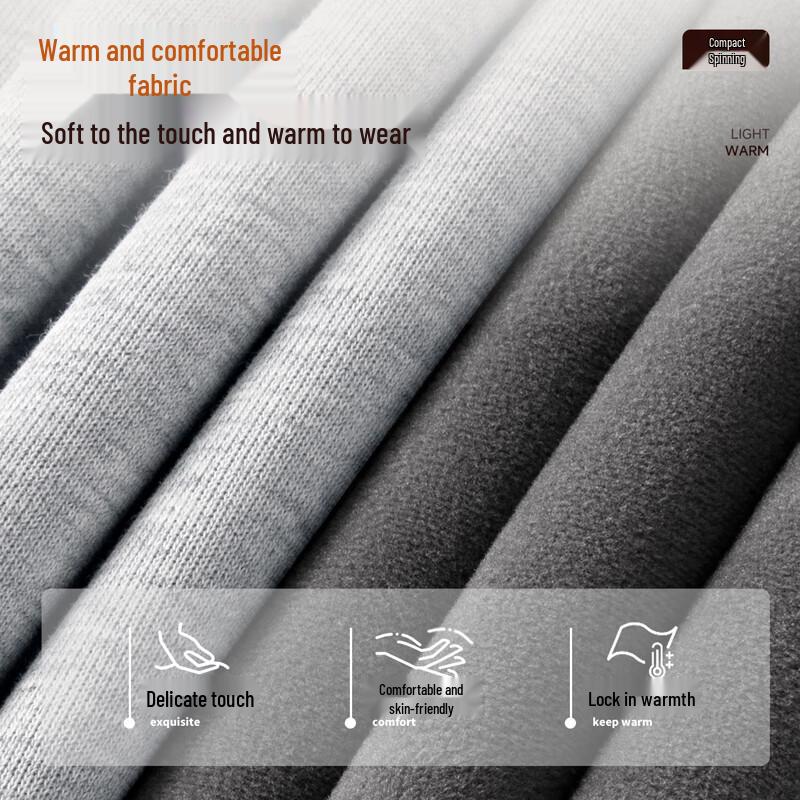 Warrior Men's Fleece-Lined Stand Collar Casual Jacket