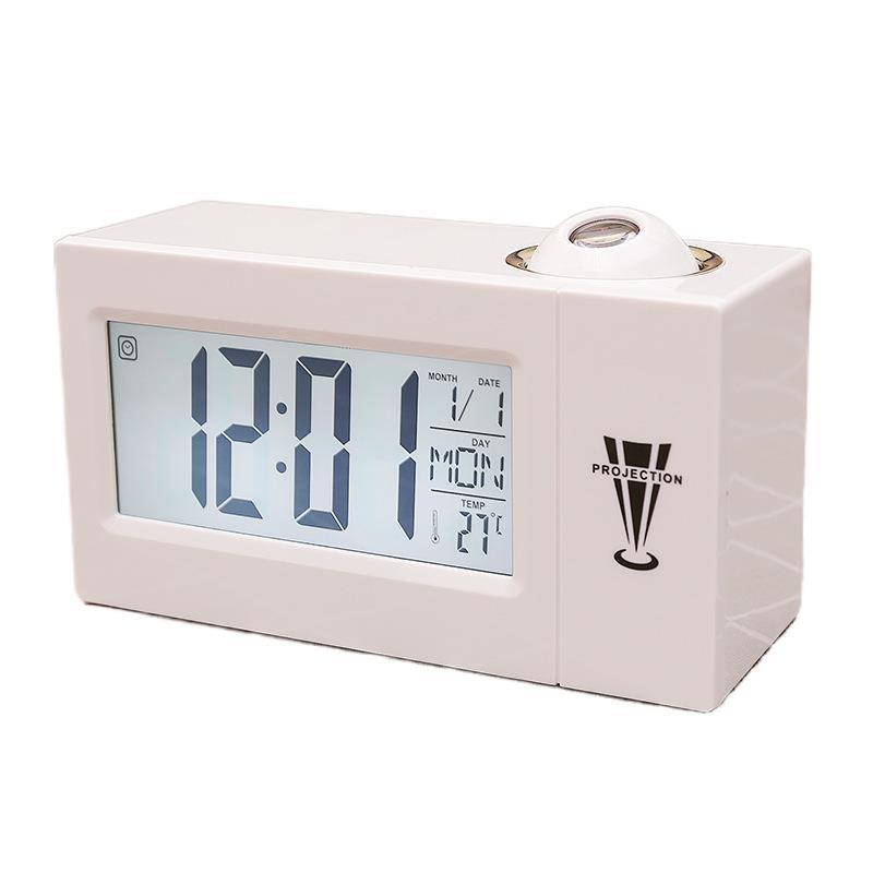 Simple Electronic Projection Clock Electronic Clock Student Bedside Clock Voice Controlled Backlight Alarm Clock Sleepy