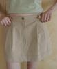 Seuleoum Amber Low Skirt_Beige