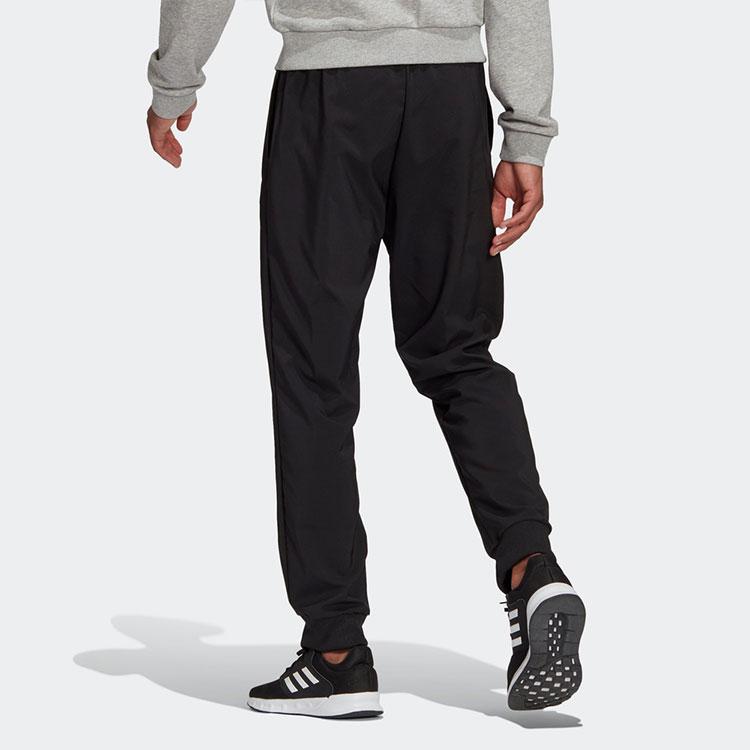 Adidas AEROREADY Essentials Stanford Tapered Cuff Pants Black Men's GK8893