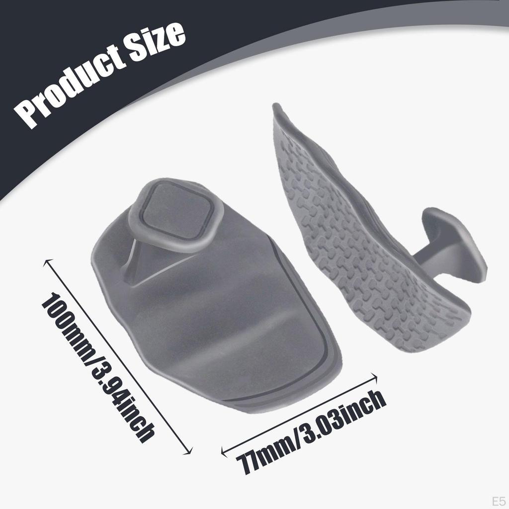 2 Pieces Gym Grips for Weight Lifting Barbell Bar Pads Nonslip Practical Hand Men Women