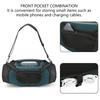 Nylon Protective Cover for Boombox 4 Portable Speaker With Adjustable Shoulder Strap Storage Bag Sleeve Black