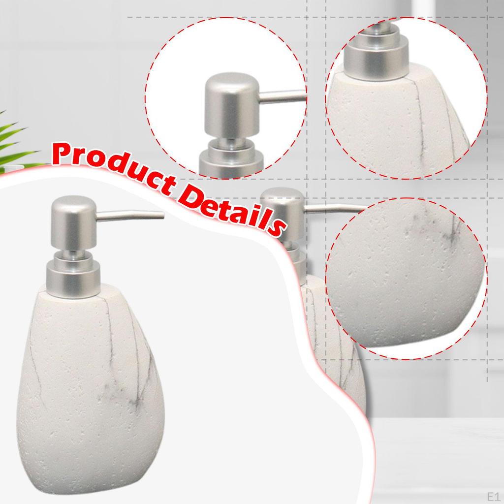 Soap Dispenser Empty Container Lightweight Easy to Clean Versatile Sturdy Hand Pump