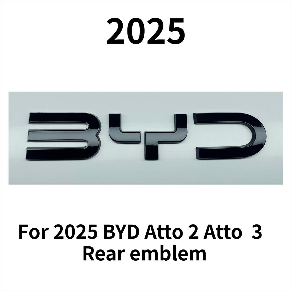 For BYD Atto 2 Atto 3 Yuan Plus Yuan UP Full Coverage No Drill Blackout Badge Sticker Modification Right-hand Drive