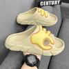 Fashion Men's and Women's Slippers New Men's Slippers  Non-slip Men Flip Flops Couples Home  Shoes Men Fashion Outdoor Beach Sandals