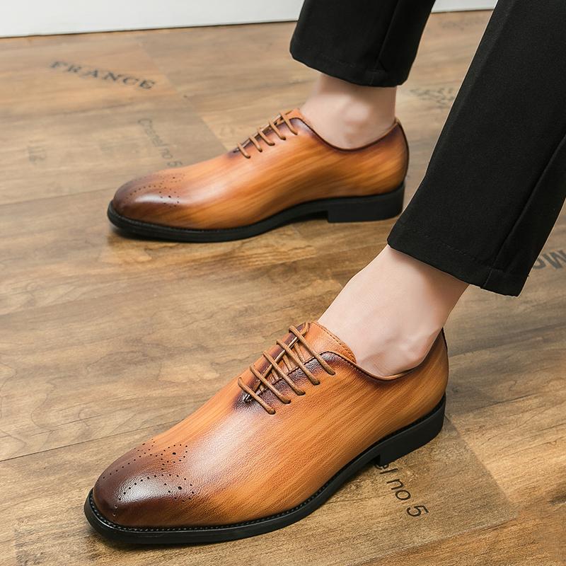2024 Men New Fashion Trends Business Dating Formal Party Shoes Social Office  High Quality Oxford Shoes Comfort Versatile Shoes