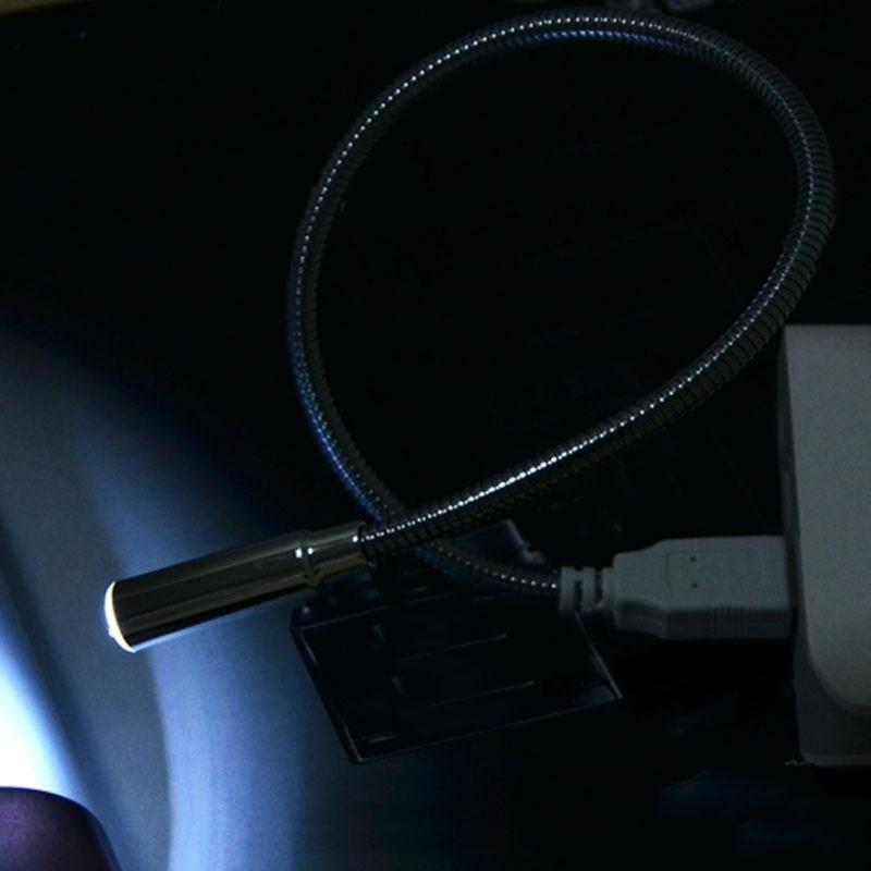 Tragbares Handliches LED-Licht Verstellbare USB-Lampe für Laptop Notebook PC Computer
