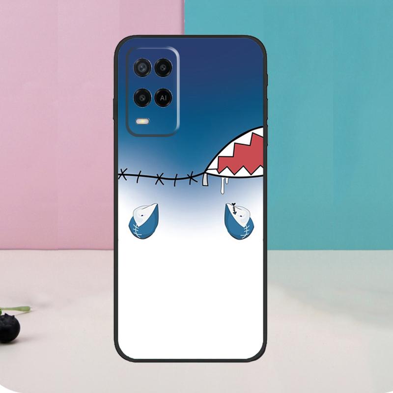 Gawr Gura Hololive Anime Case For Oppo A60 A80 A40 A15 A16 A17 A57 A94 A74 A54 A76 A96 A18 A38 A58 A78 A98 A5 A6 Pro