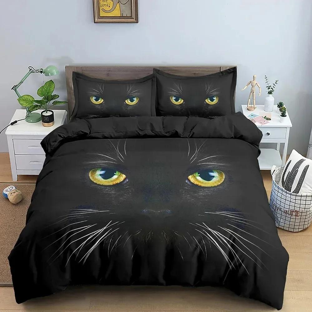 

New Wolf Duvet Cover Alpaca Animal Printed Bedding Set King Queen Size Quilt Cover With Pillowcase Comforter Covers Set 135x200cm