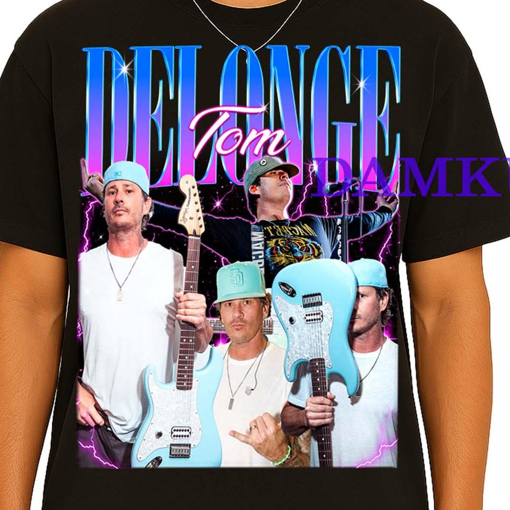 Tom Delonge Shirt, Tom DeLonge Vintage TShirt, Tom DeLonge Retro Tees, Tom DeLonge Fan Tees, Tom DeLonge Merch T-shirt Gift