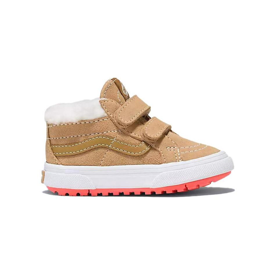 Vans Sk8 Reissue V Mte-1 Odpružení Odolné Kotníkové Vycházkové Boty Dětské Boty Hnědé VN0A5KRNBF0
