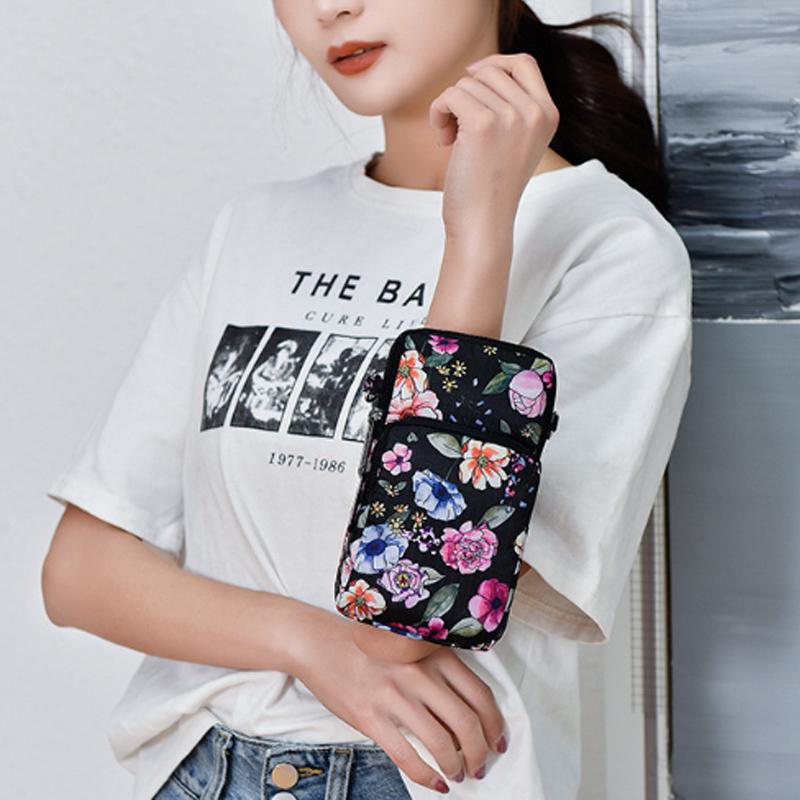 New Mobile Phone Bag Female Mini Small Bag Bag Shoulder Messenger Bag Wrist Coin Purse Leisure Movement Dancing Forearm Bag