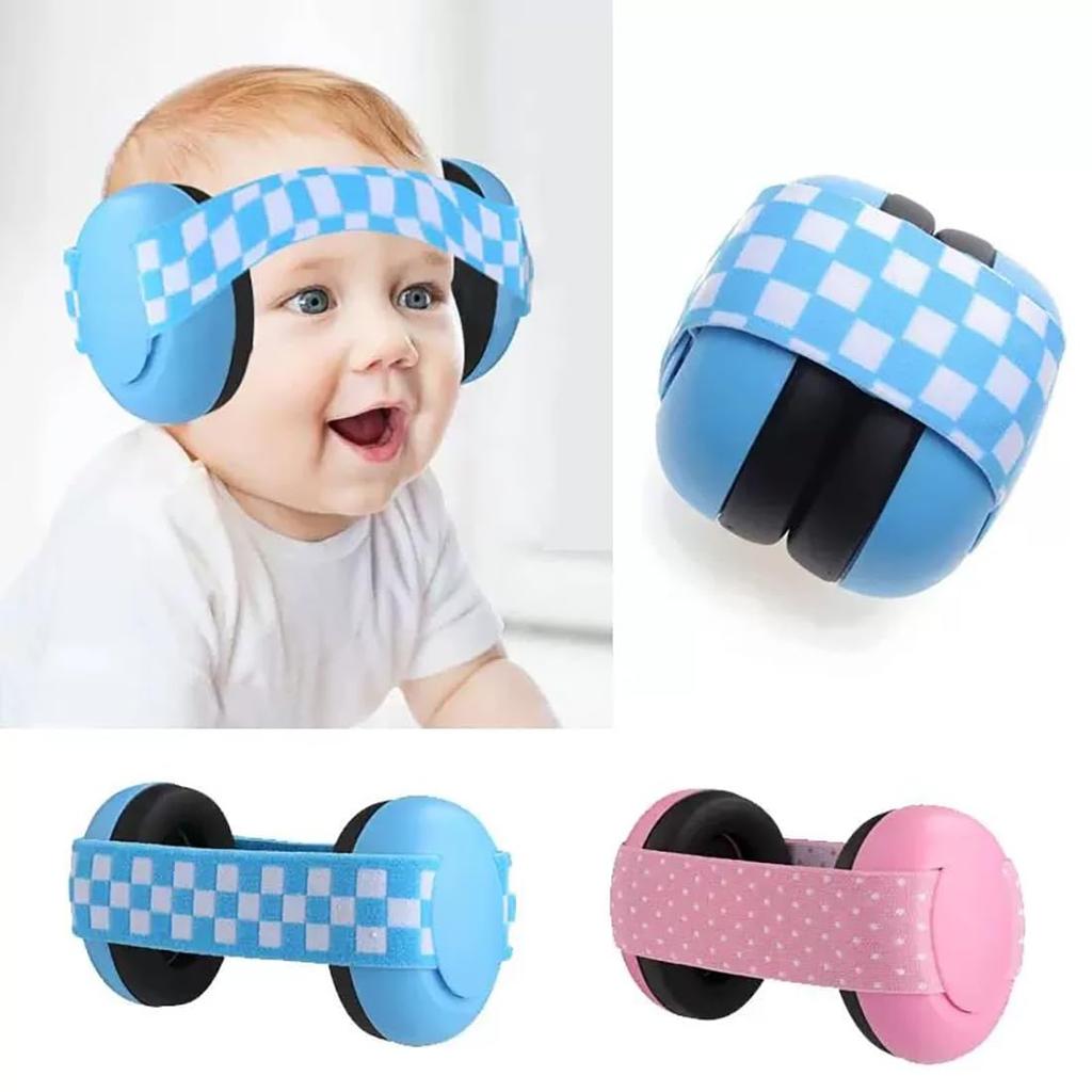Afindern Soundproof Earmuffs for Sound Blocking Adjustable Elastic Hearing and Ear Protection for and Noise Available in 2 Colors Babies, Headphones,