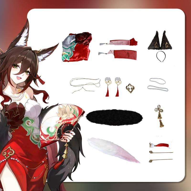 Honkai Star Rail Tingyun Cosplay Costume Animation Cartoon Character Clothing