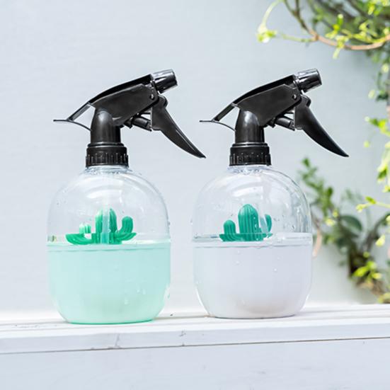 500 ml Sprühflasche, rotierende Düse, große Kapazität, aus Kunststoff, auslaufsicher, Bewässerungspflanze, Spray für Zuhause