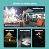 Portable LED Camping Lantern USB Rechargeable 3 Mode High Power Emergency Light for Tent Patio Garden Outdoor Night Use