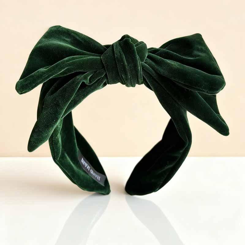Vintage Applique Large Butterfly Knot Hairband for Women  Featuring Elegant and Luxurious Style  Wide-edge  Fashionable Headband and Hair Accessory