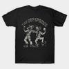 Asiatische Größe Baumwolle Unisex T-Shirt Druck T-Shirt The Offspring T-Shirt No-Cut Print Reguläre Passform