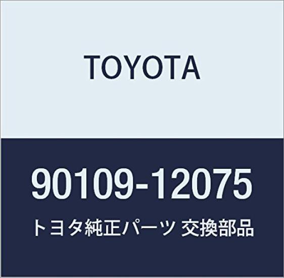 TOYOTA Genuine Part Part Number (Toyota) Bolt, 90109-12075