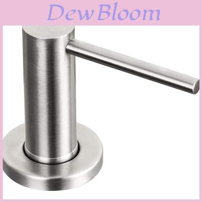 Modern Minimalist 304 Stainless Steel Soap Dispenser With Push Button For Kitchen Bathroom Use