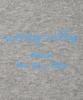 WACKY WILLY Women'S Hairy Lettering Embroidery Pullover Grey
