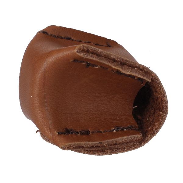 Leather Chalk Holder Case Lip Snap Fastner for Pool Billiard Cue