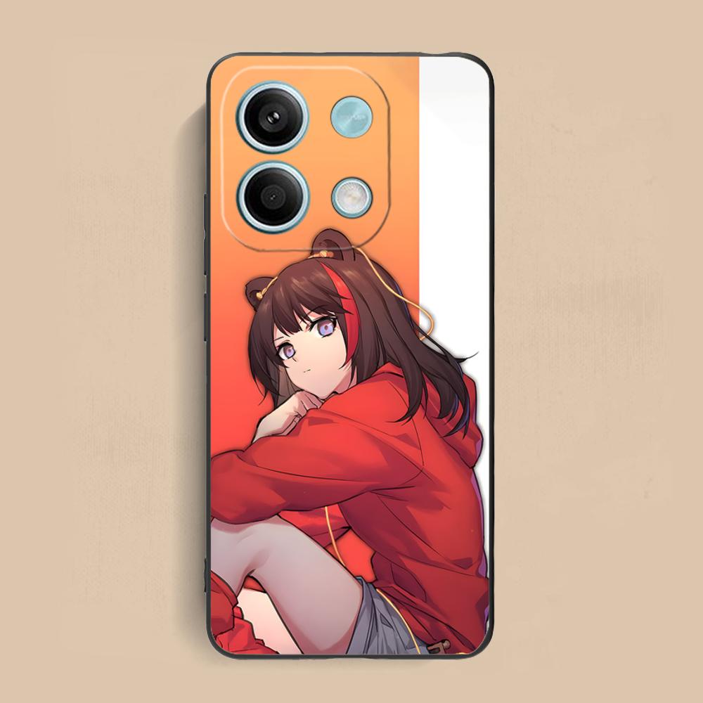 Arknights Zima Matte TPU Mobile Phone Case for Xiaomi Redmi Note 14 13 12 11 S Pro Plus 4G 5G Colorful Printing Cover