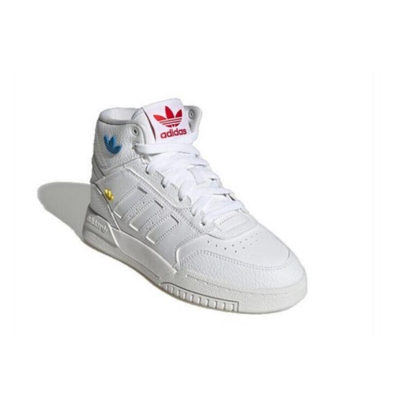 adidas Drop Step High White Yellow Bright Blue - HP7793