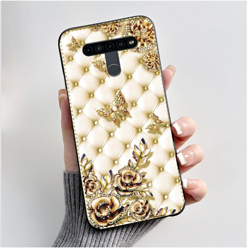 Casing For LG K41S K51S LM-K410 LM-K510 Super-Thin Slim Case Luxury Cute Cool Boys Girls Black Matte Soft Silicone Back Cover