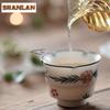 120ml Hand-painted Group Rhyme Teacup Ancient Tea Bowl Cup For Tea Tea-tasting Fragrance Cup Chazhan Master Cups Household Cha