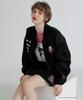 AVIREX X Betty Boop LIGHT MA-1 Women's S Size 010 Black 783-6152607