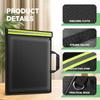 3Pcs Faraday Bag Notebook Ipad Signal Blocking Rfid Shielding Phone Bag Anti-Radiation Car Key Radiation Protection Storage Bag