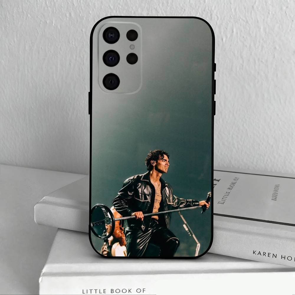 Singer J-Joe J-Jonas Phone Case For Samsung S25,S24,S21,S22,S23,S30,Ultra,S20,Plus,Others Soft Black Case