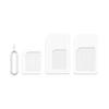 1 Set NanoSIM Card To Micro Standard Adapter Converter For Mobile Phone SIM Card Adapter Convert Universal Phones for Nano Sim
