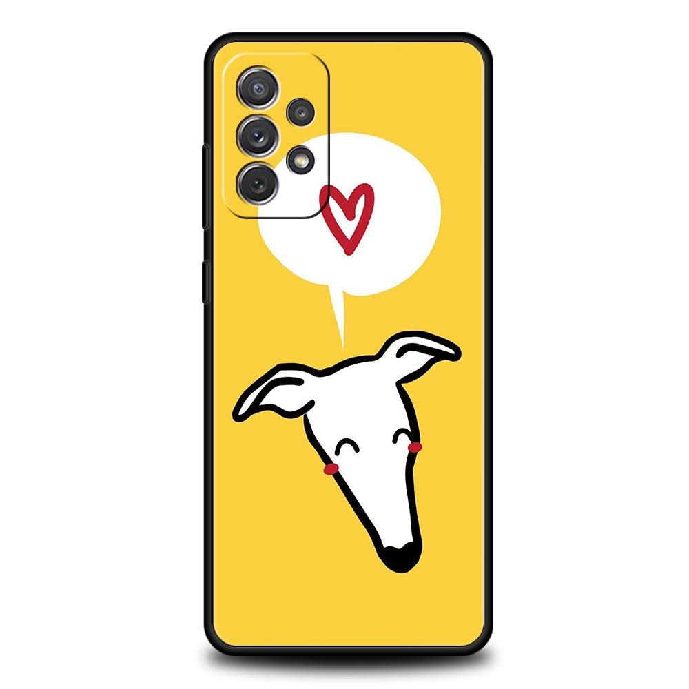 Galgo Greyhound Dog Phone Case For Samsung Galaxy A17 A07 A55 A35 A25 A15 A05 A33 A31 A23 A21s A13 A11 A41 A73 A53 A51 A71 Cover