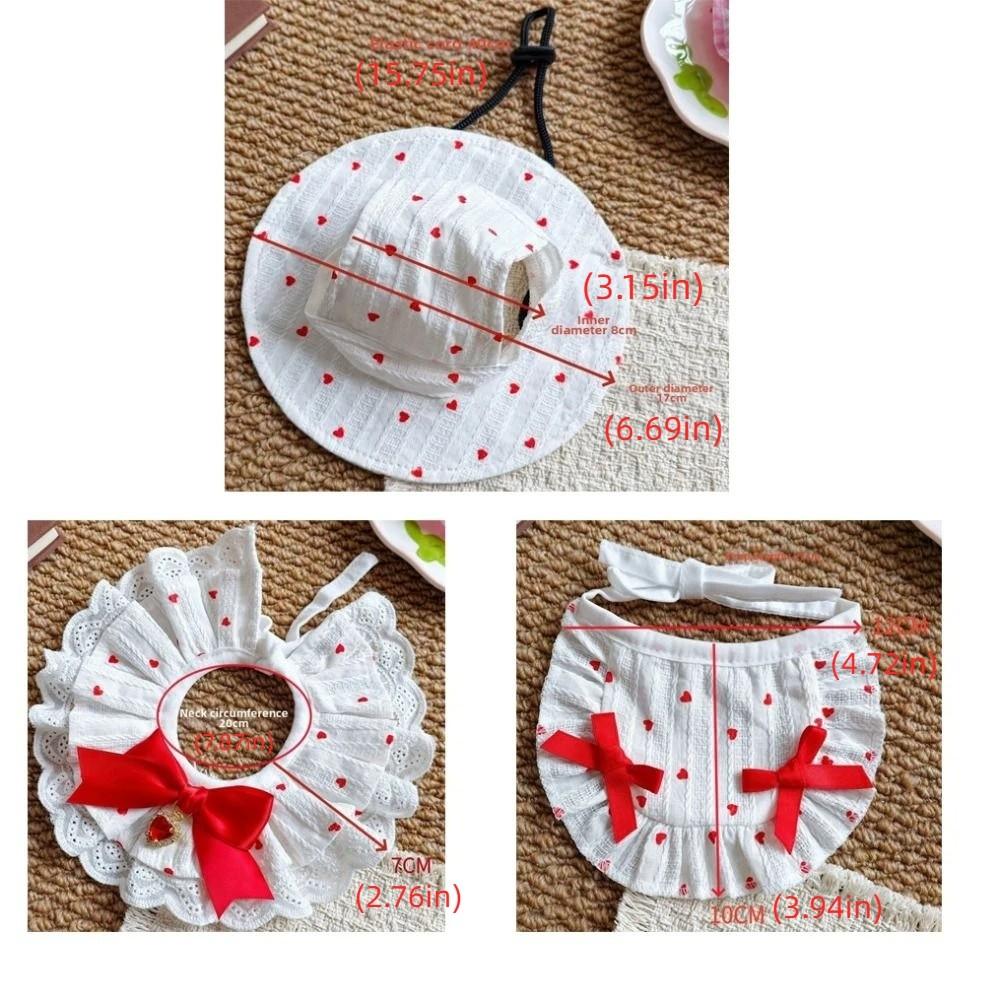 Breathable Pet Fisherman Hat Thin Cotton Dog Sunscreen Hat Cute Pet Sun Hat  Summer Season