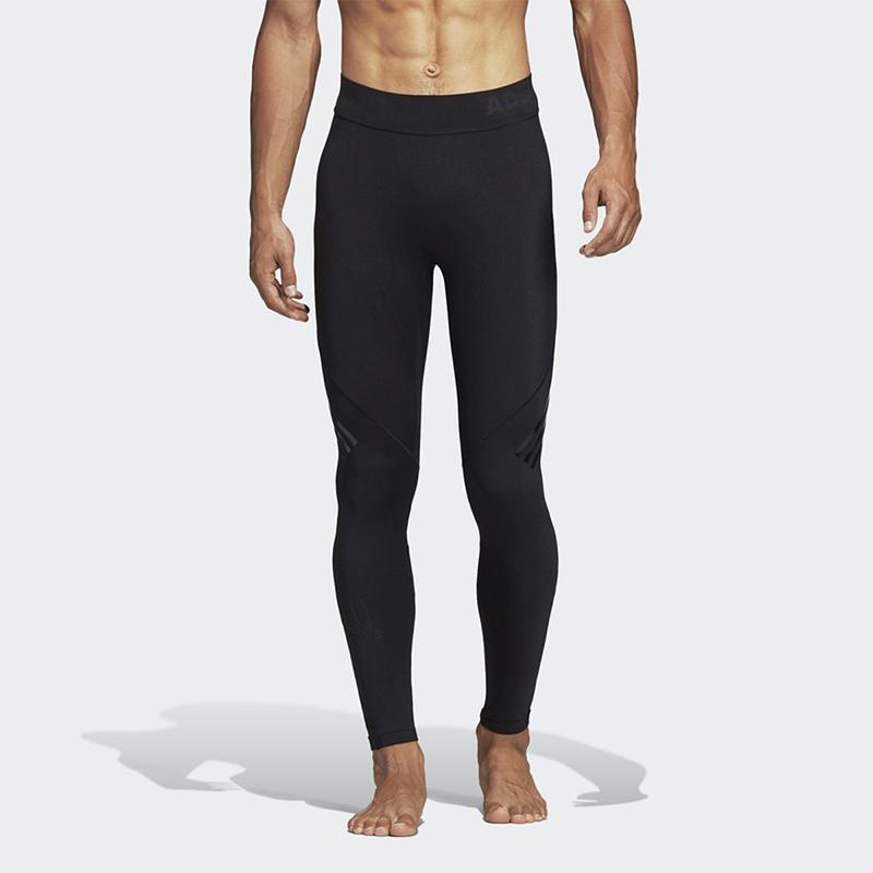 Adidas Techfit Lite Three-Stripes Performance Training Tights Men Bottoms Black DQ3575