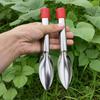 2 Pcs Gardening Tool Set Gardening Shovel Weeding Digging Soil Farming Shovel Stainless Steel for Planting Flowers Potted Plant