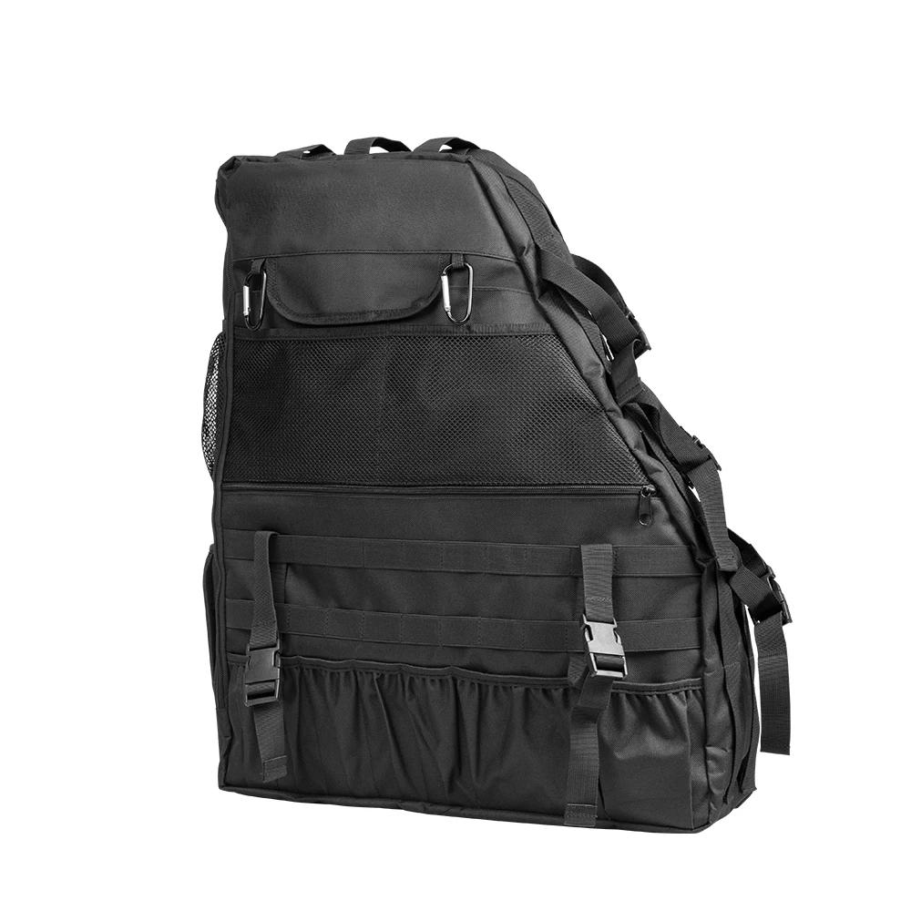 For Wrangler JK Rubicon 4-Door 2007-2019 JL JK JKU Roll Bar Storage Bag Cage Multi-Pockets Organizers Cargo Bag Saddlebag